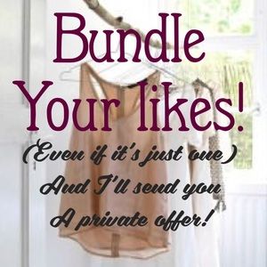 Always willing to accept reasonable offers too!